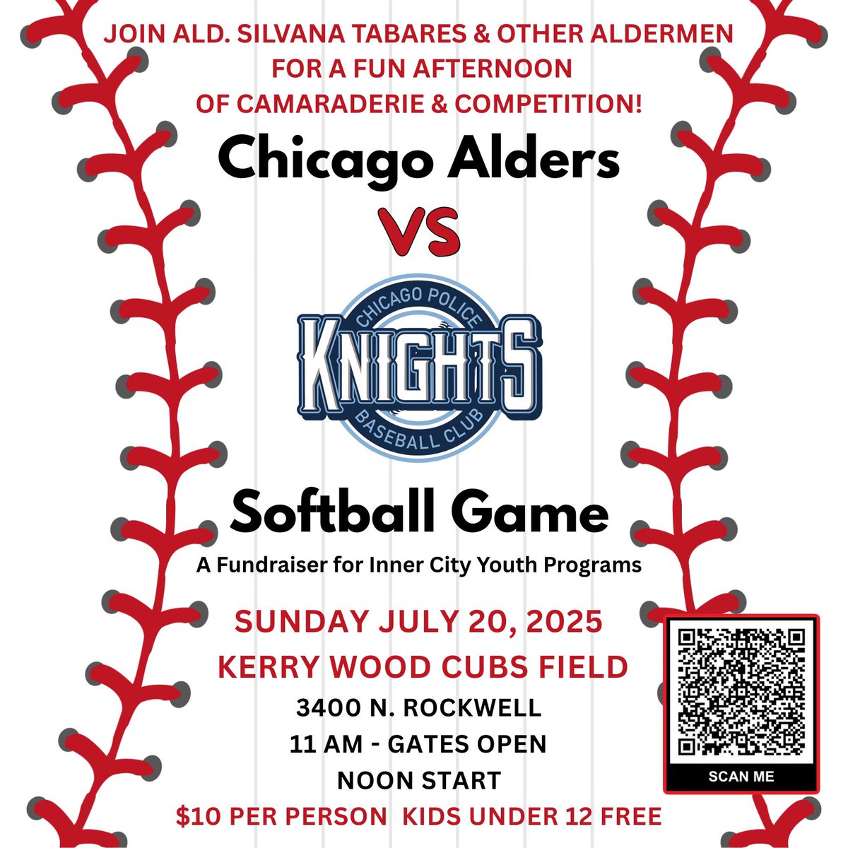 gilbert36ward's tweet image. Come out and cheer on your favorite Aldermen and CPD for a great cause.