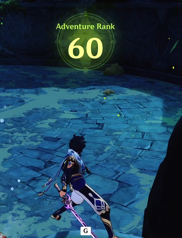 over 4 years of playing, and i finally did it

kaeya main from ar1 to ar60 🥳

whys it feel bittersweet in a way 
#GenshinImpact