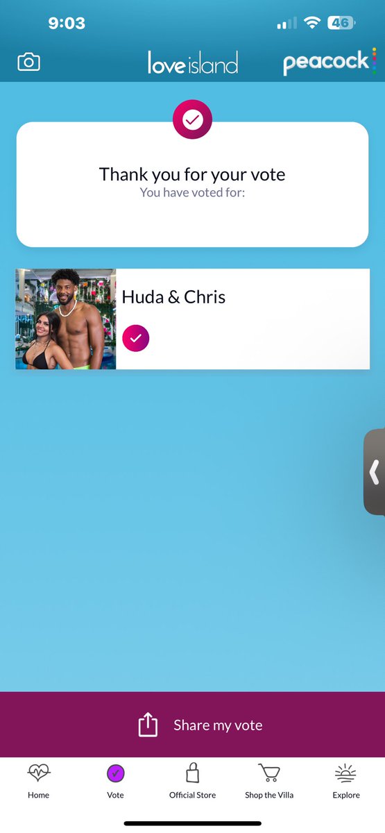 BigHomieYevo's tweet photo. @loveislandusa first time voting https://t.co/fONLaNatbh