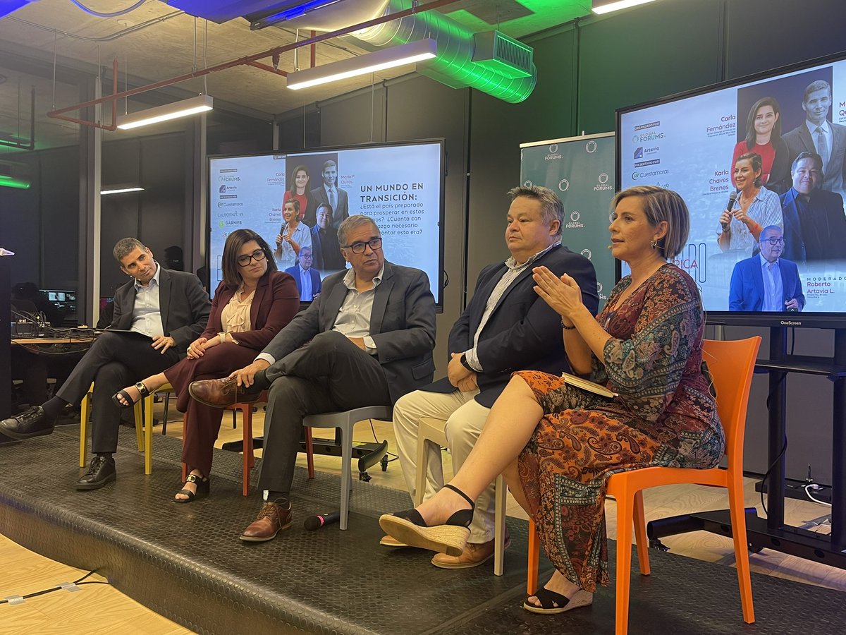 Muy buena la charla de  <a href="/RArtaviaL/">Roberto Artavia</a>
Como siempre, mucha información. Y muy interesante la conversación con <a href="/eldenando/">Hernando Segura</a> <a href="/carlafdzc/">Carla Fernández Corrales</a> <a href="/KarlaProxima/">Karla Chaves Brenes</a> <a href="/marioquiross/">Mario Quirós</a> en <a href="/GlobalForumsCR/">GLOBAL FORUMS</a> #EncuentroCostaRica