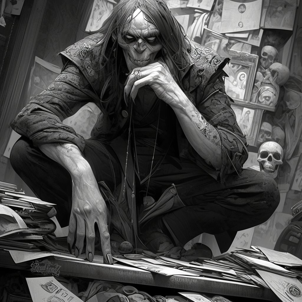 QT with your Black and White art