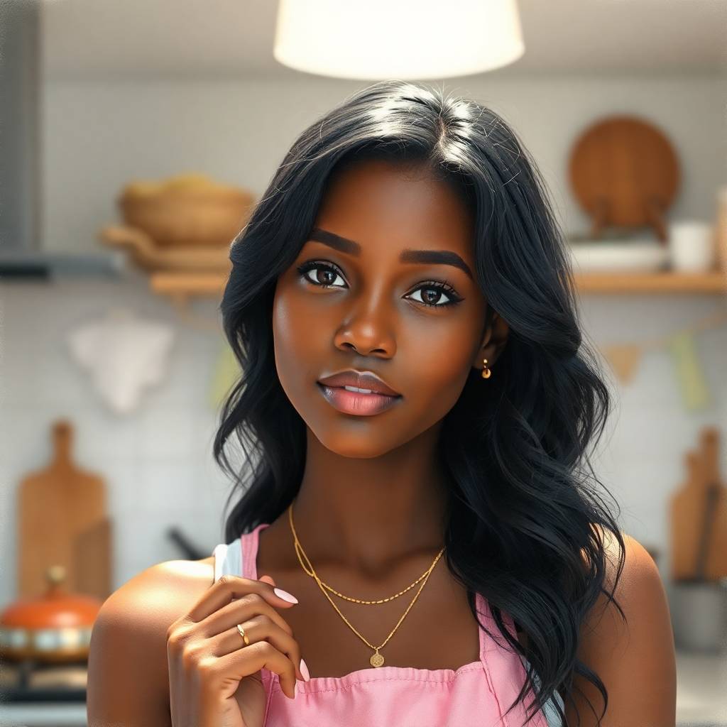 MSOutfitters07's tweet image. Whipping up some magic and soaking in those cozy kitchen vibes. ✨ There's nothing quite like a warm meal and a confident glow to make the day.#KitchenVibes #CozyCooking #ConfidentQueen #GlowingSkin #ModernBaddie #HomeCook #NaturalBeauty #BlackGirlMagic #PinkApron #ComfortFood