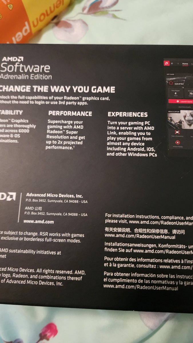 Partook in the giveaway after the amazing <a href="/Gameofheartshow/">Gameofheartsshow</a> hosted by <a href="/LeAfricanPrince/">AP</a> and Won this <a href="/AMDGaming/">AMD Gaming</a> Radeon RX 7600 GRAPHICS CARD . Thanks for prize I can't wait to use it.. everyone check out the next stream for your chance to win