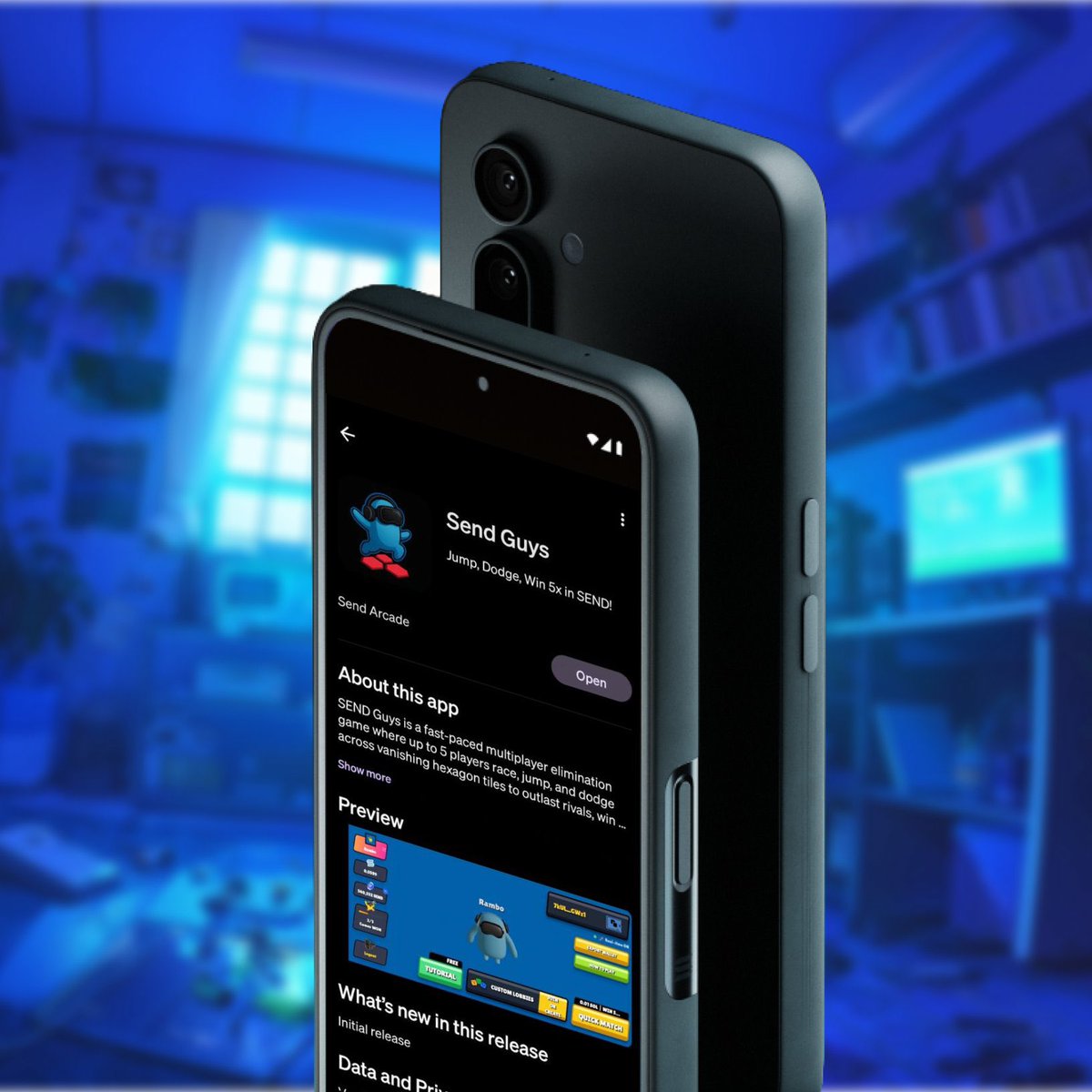 NEW: Send Guys, a multiplayer party royale game goes live on <a href="/solanamobile/">Seeker | Solana Mobile</a> DApp store.