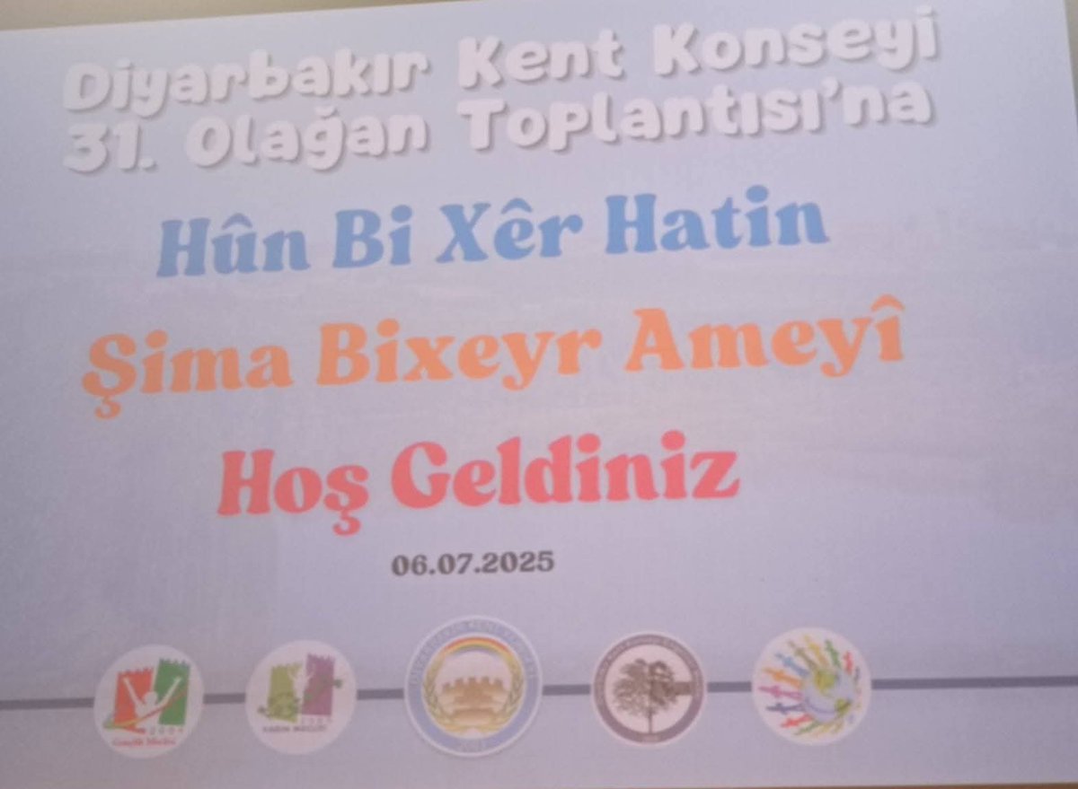 suleymaniskende's tweet photo. Diyarbakır Kent Konseyi 31.Olağan Toplantısına Katıldık.
@serrabucak @doganhatundbb @kayadb @semsibayraktar @dybkentkonseyi https://t.co/Gb82VUFS5K