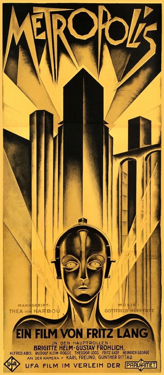 N°777.   ⭐️⭐️⭐️⭐️☆☆☆
Fritz Lang. 
1927.