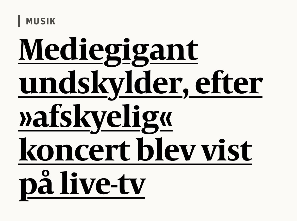 npravn's tweet image. Alt forladt, kære BBC.
Men lad det ikke ske en anden gang.
Og lad os så se, om ikke Roskilde Festivalens ledelse følger det gode eksempel …
#rf25 #dkmedier