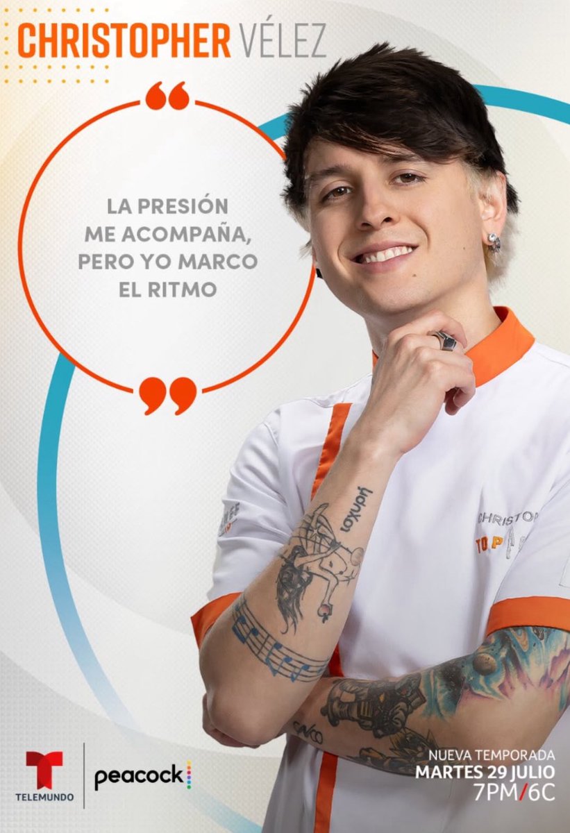 Tenemos chefsito este 29 de Julio❤️🐭 <a href="/christophervele/">Christopher Velez 🔺</a>