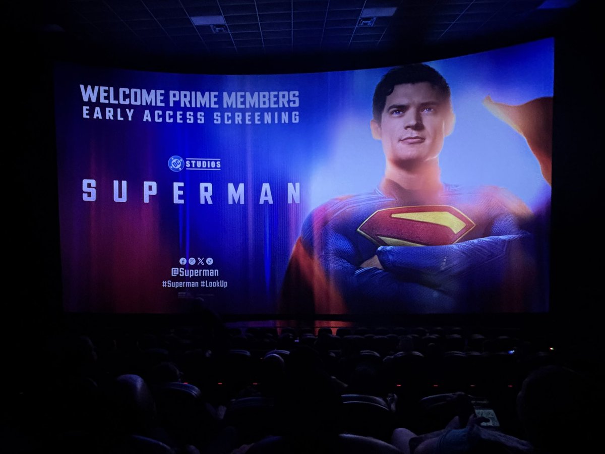 I just saw #Superman and HOLY MOLY! It wasn't just the Superman movie I've imagined since I was a kid, it was the superhero movie I've always wanted! My expectations  were high and I was absolutely blown away! #Superman