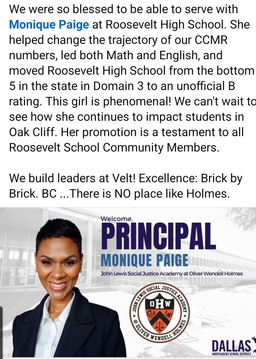 Thank you to one of the best! Excellence: BrickbyBrick bc there is NO place like Holmes!