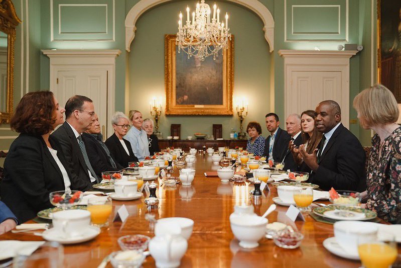 ukmissionasean's tweet image. Creative industries fuel innovation and growth. The UK Foreign Secretary @DavidLammy met with leading voices from the UK's creative sectors to explore how programmes like ASEAN-UK ACE can turn creativity into opportunity - for people, businesses and partnership across borders.