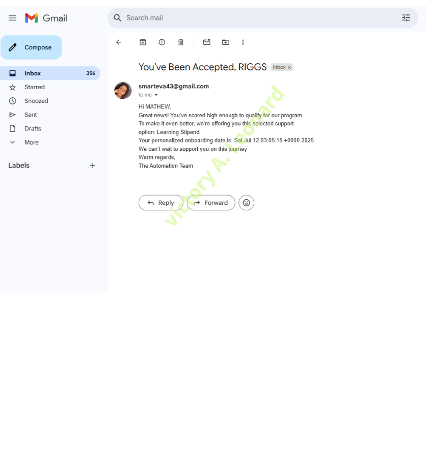 _evasnow's tweet photo. A law firm client was drowning in @Google Form submissions.

Each response needed manual scoring, decisions, &amp; emails.

I built a no-code flow (@zapier + @Airtable):

✅ Auto scores
✅ Sends smart replies
✅ Picks random benefit
✅ All done in seconds.
#NoCode #Zapier #LegalTech https://t.co/RiriZwFfbm