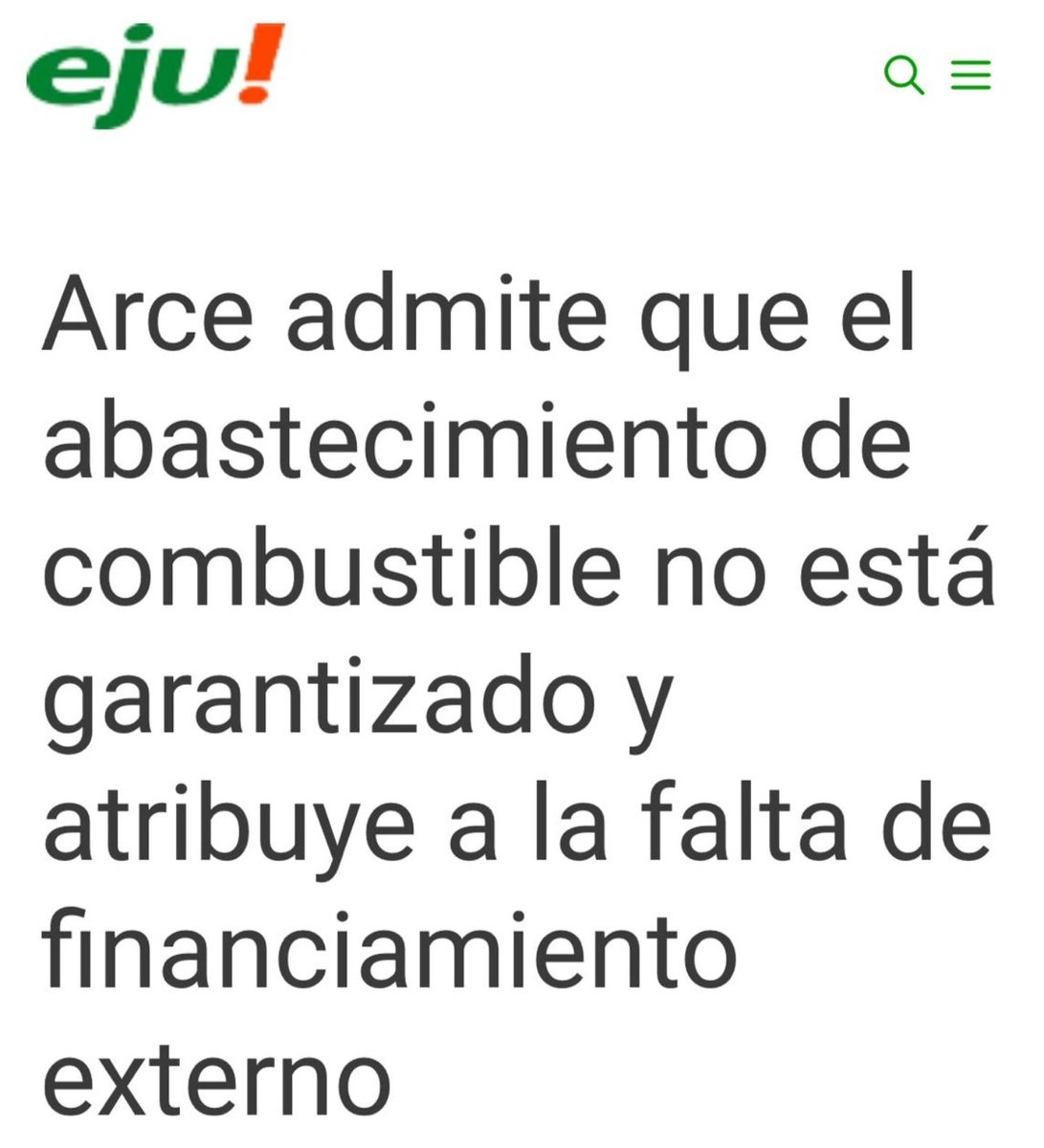 La única buena noticia referente a las penosas declaraciones de <a href="/LuchoXBolivia/">Luis Alberto Arce Catacora (Lucho Arce)</a>, es que solo faltan menos de 40 días para que se cierre el ciclo de la #corrupción, #incapacidad y convivencia con lo ilícito del #masismo.

Con #Unidad se vendrán mejores días para #Bolivia.