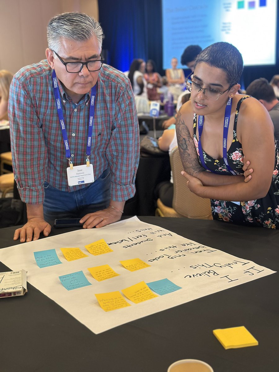 carnegielearn's tweet image. &quot;Belief holds power. Belief isn&apos;t blind. Belief drives behavior.&quot; 💯

#TNI2025 #LeadWithLiteracy #LanguageIsLimitless