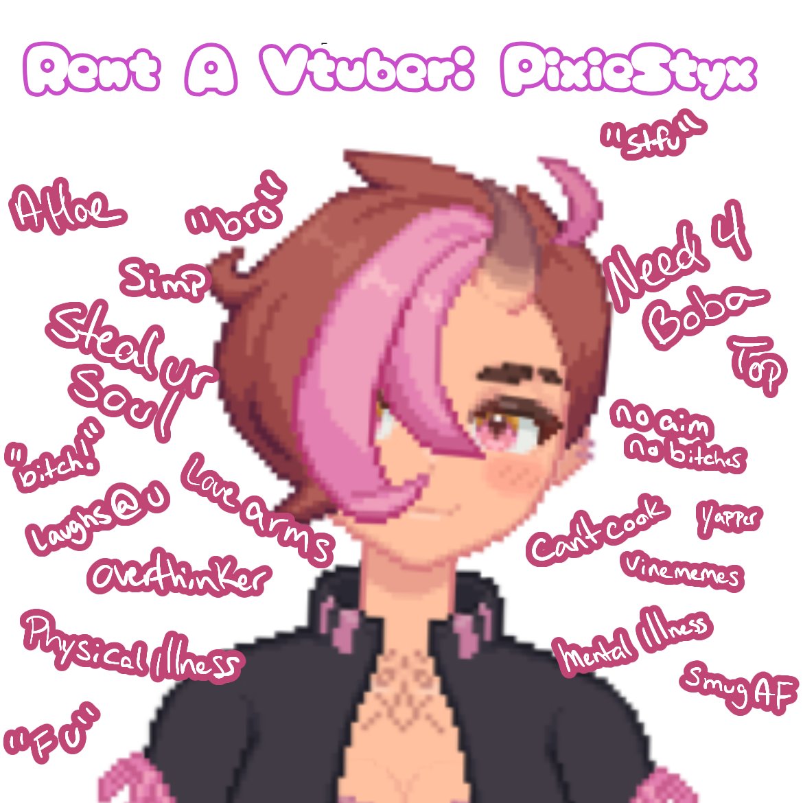 PixieStyx ๐Pre-Debut๐ 2.0 (@pixie_pride) on Twitter photo Would you rent me? Would you rent me?