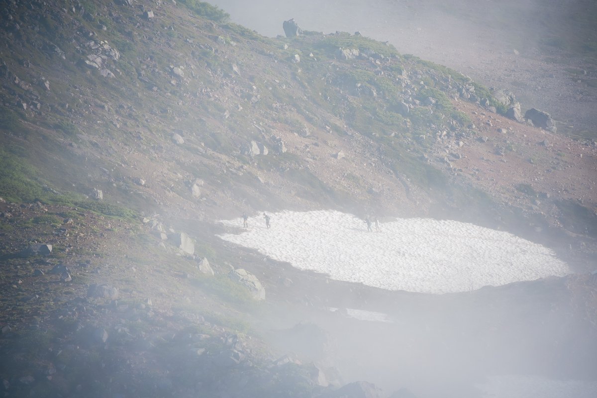 おととい登った白山がまるで異世界みたいで最高でした。