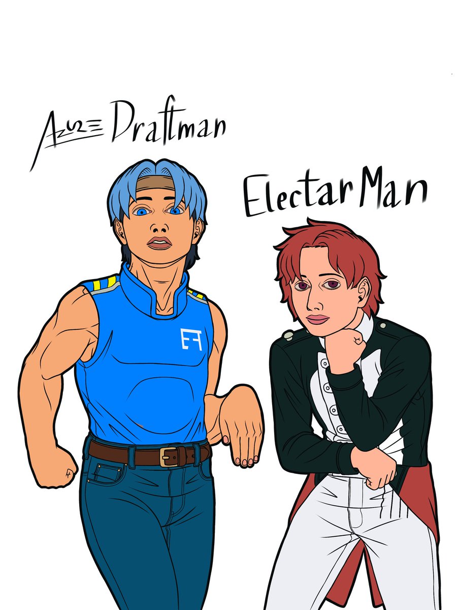 Azure_Draftman's tweet photo. Leaving this Artwork in this state cause idk in what direction i'll shadow it... #OCart #OCdrawing #OCartwork #azuredraftman https://t.co/oQlNhoodkv