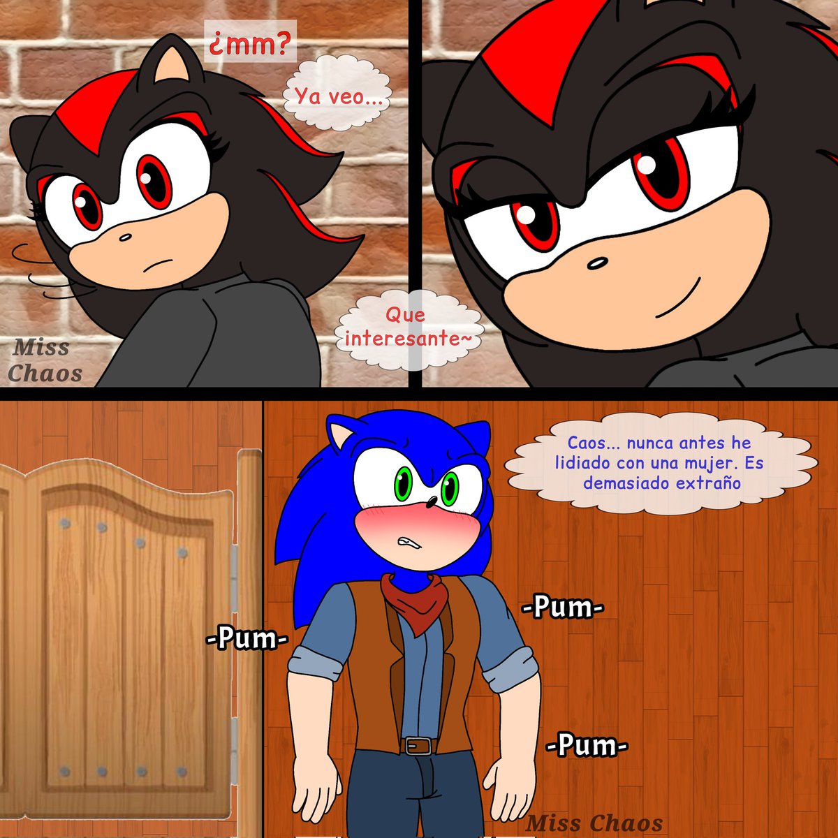 MissChaos172002's tweet image. Amor en el desierto ❤️🔥 Parte 3
#Amor_en_el_desierto
#Miss_chaos17
#sonadow
#shadonic
#sonicthehedgehog
#shadowthehedgehog