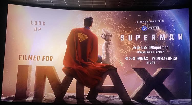 2Fast2Films's tweet image. Mike has seen #Superman and calls it “Entertaining.”