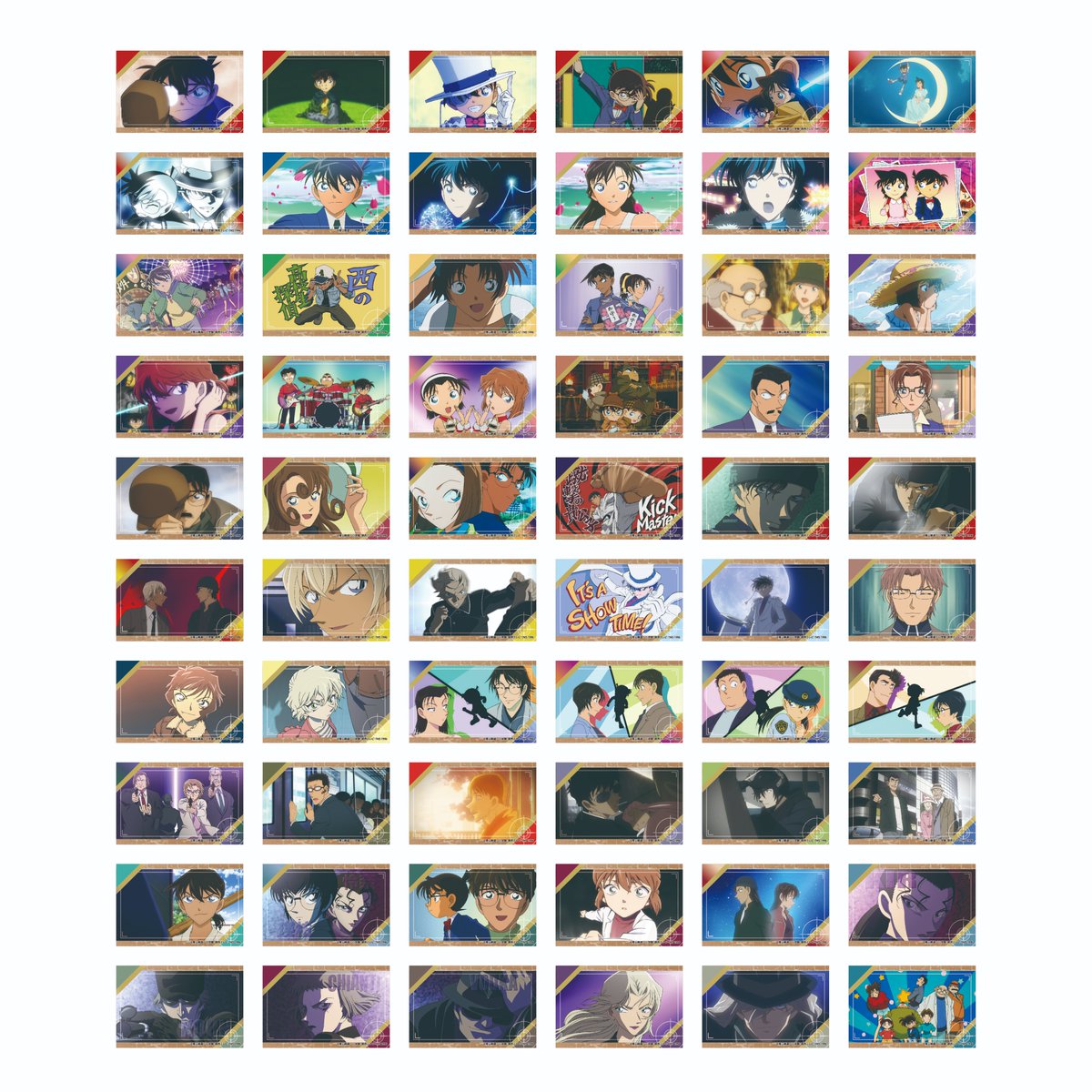 名探偵コナン コナンランド 特典 ステッカー まとめ売り ◢◤メモリアルシーングッズ◢◤ #名探偵コナン メモリアルシーン