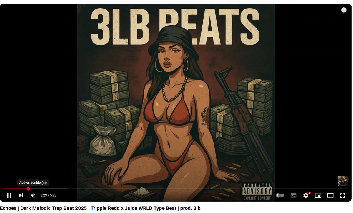 ivan3lb's tweet image. Heartbreak, melodies, and deep 808s 🌑
My new Dark Melodic Trap Beat "Echoes" is out now.
Perfect for emotional rap &amp;amp; trap vibes.
🎧 Watch it now: youtu.be/fQ7-JcqMU68
#typebeat #melodictrap #trippiereddtypebeat #juicewrldtypebeat