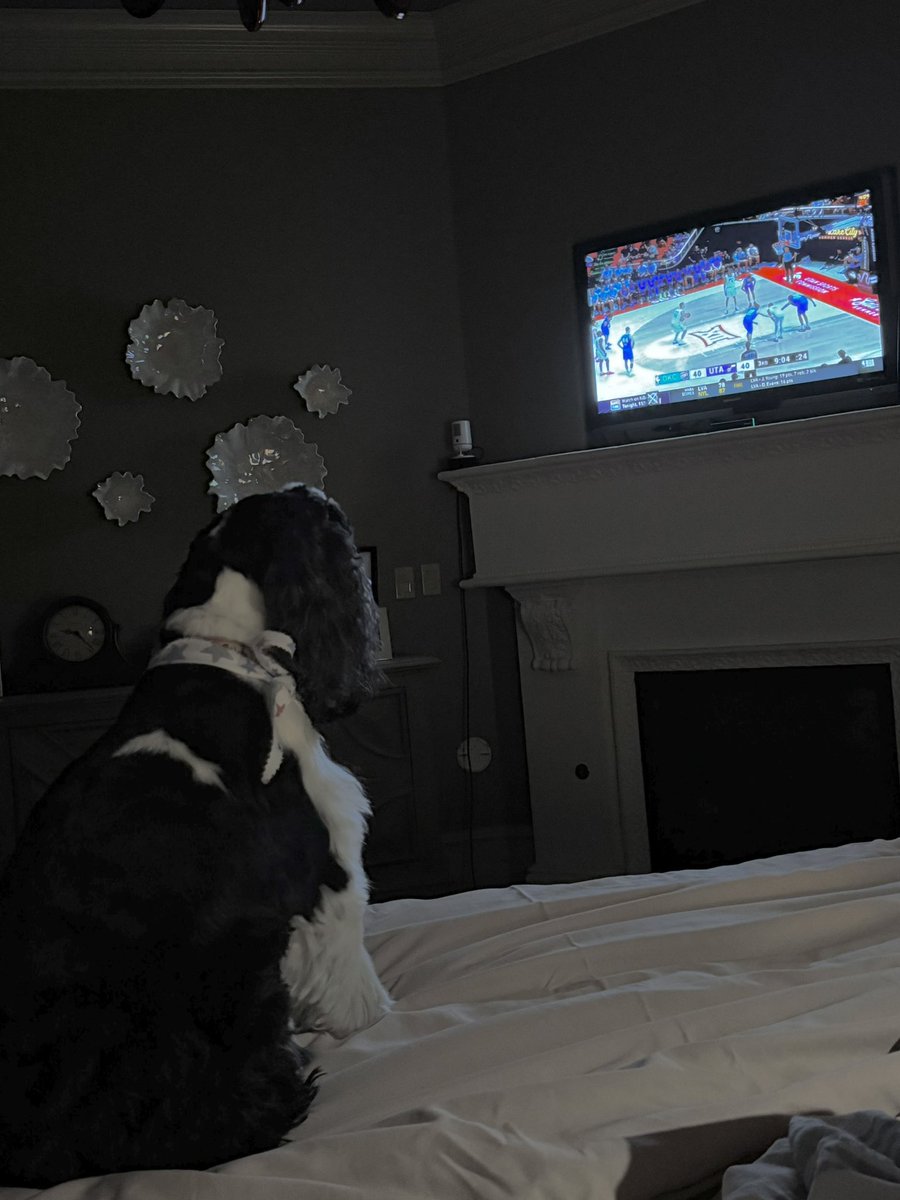PlayByPlayGuy1's tweet photo. Even Buddy is interested in the future generation of the @okcthunder #SLCSL @mmmgsmd62 https://t.co/QTk0lgOpZg
