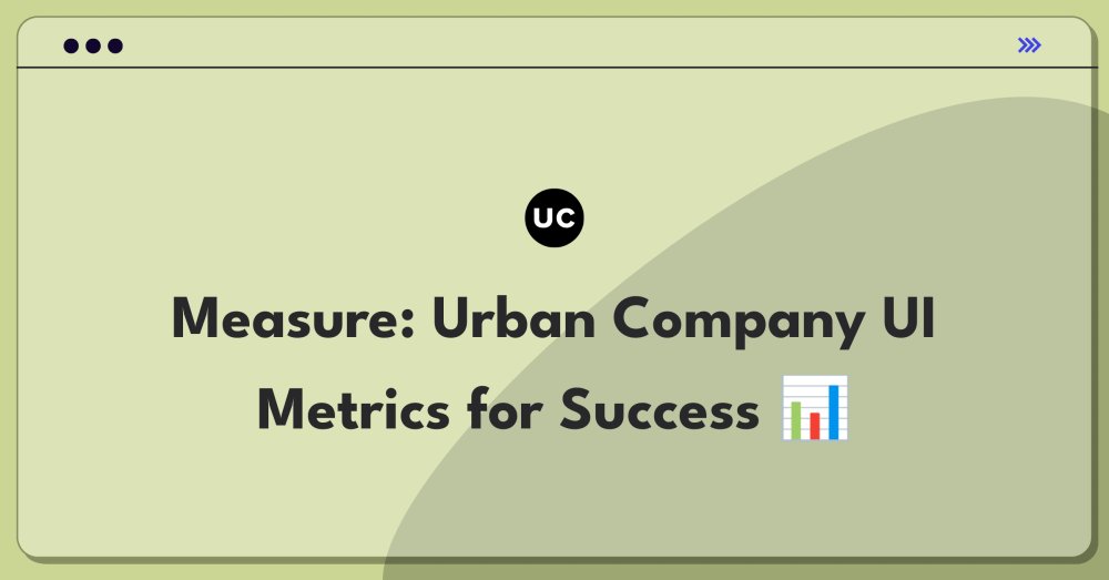 thenextsprints's tweet image. Evaluate Urban Company&apos;s app UI: Key metrics revealed 📱
Discover how NextSprints tackles this PM challenge!

#ProductManagement #UXMetrics #NextSprints
