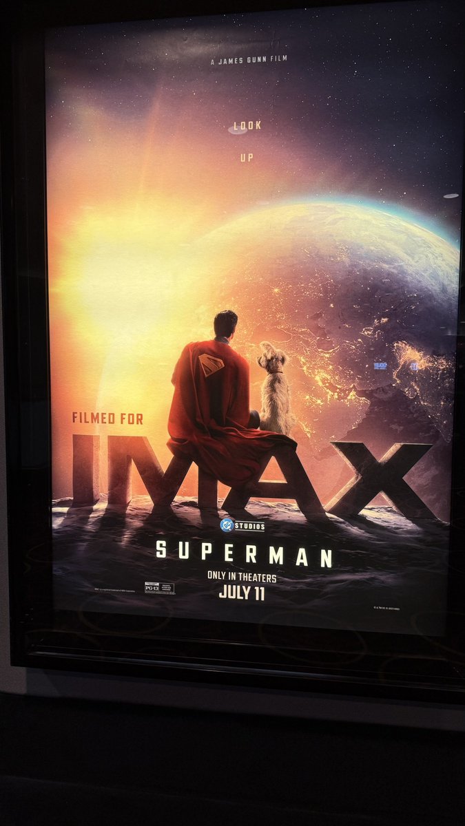 #Superman ⭐️⭐️⭐️⭐️

Has the minor inconvenience of feeling like we’re playing catchup since there’s no origin story but is very much a Superman-centered story that makes it okay to have fun with DC characters.