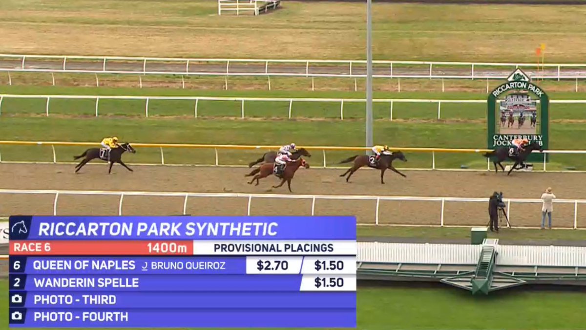 Putting together an excellent form line 4211 - Queen of Naples goes back to back - a Riccarton double for the team &amp; Bruno!  Every year we offer shares in our best home bred weanling to our owners - just like Grp 1 winners Maven Belle &amp; Belle En Rouge - excited to see the future
