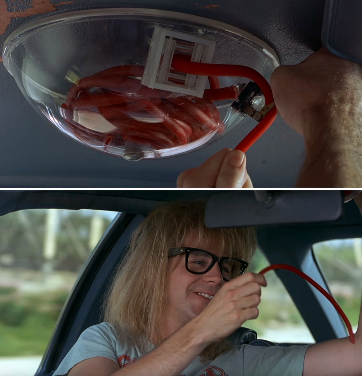 BradenRSmith's tweet image. 馃毃Breaking: Tesla just added this to their storefront!
Features include:
-Giant suction cup for fast installation on glass roof.
-48v spool motor for fast licorice feed time.
-Portable case so you can take it anywhere.
Ordering for my Cybertruck now.