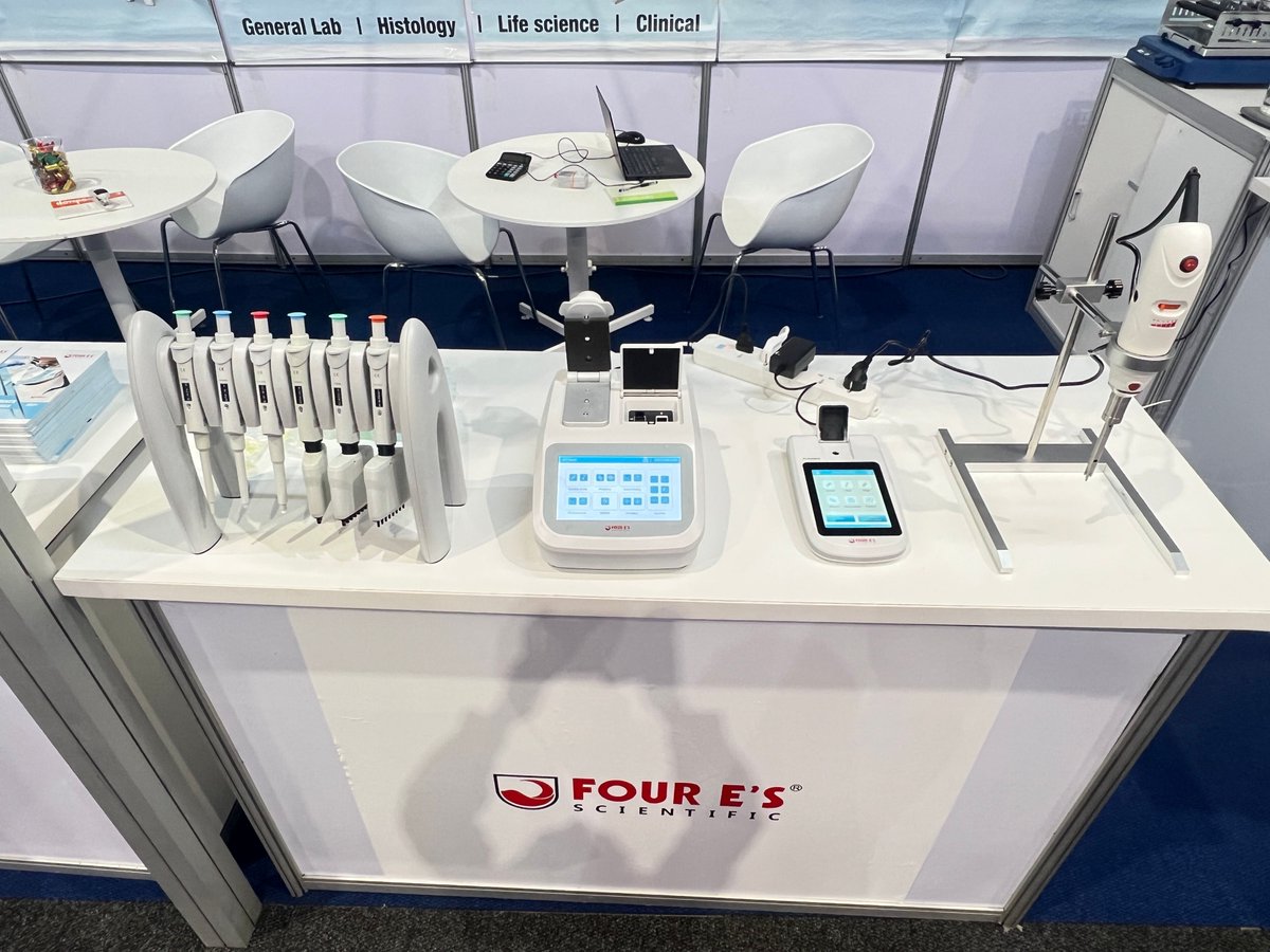 FourEScientific's tweet photo. 👏 A Fantastic Start at Analytica Lab Africa!

Day ONE was nothing short of amazing—innovation in action, connections sparking, and this is just the beginning! 
📍 Meet our colleagues at Booth A011 (Hall 2) from 9th to 10th. Don’t miss out!

#AnalyticaLabAfrica https://t.co/UwuKCOt8S5