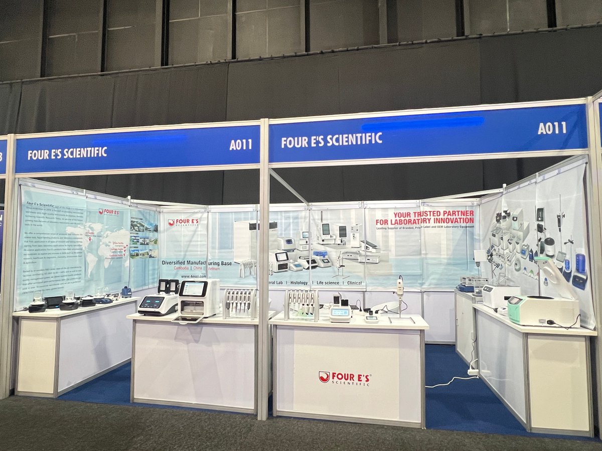 FourEScientific's tweet photo. 👏 A Fantastic Start at Analytica Lab Africa!

Day ONE was nothing short of amazing—innovation in action, connections sparking, and this is just the beginning! 
📍 Meet our colleagues at Booth A011 (Hall 2) from 9th to 10th. Don’t miss out!

#AnalyticaLabAfrica https://t.co/UwuKCOt8S5
