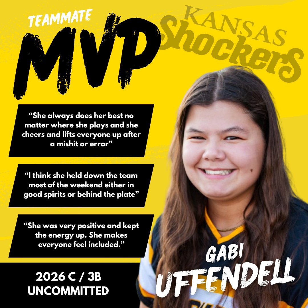 They led with hustle, heart, and game-changing plays.
Here are your MVPs from the Air Capital Showcase. 🥎🔥