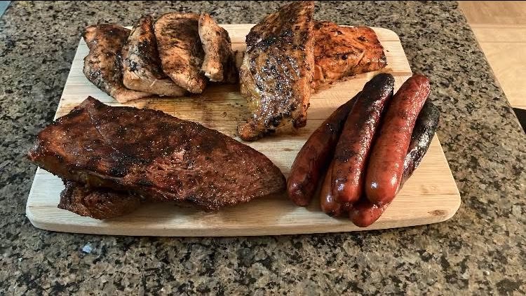 Random Tuesday night grilling!