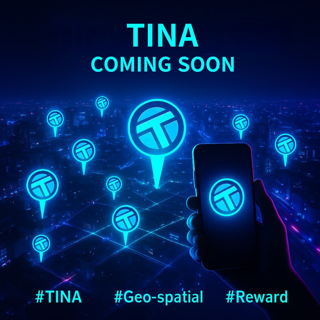TINA_Heptone's tweet photo. 📍The space I mark becomes my reward.
 Mark it. Earn it.
 Your space, your tokens.
#Geospatial #Reward #SpaceToEarn
#TINAProject #ComingSoon https://t.co/qm3HQRZuJ8