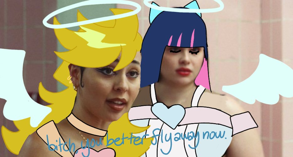 in honor of season 2 of panty and stocking coming tomorrow !!
#pantyandstocking #paswg #pantyandstockingseason2