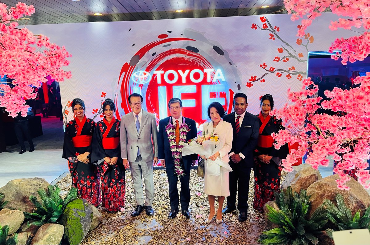 JapanEmb_SL's tweet image. On 8 July, Amb. ISOMATA joined the 30th anniversary of Toyota Lanka. More than just cars, Toyota Lanka has empowered 1,500+ young talents, shared Kaizen practices, and strengthened 🇯🇵–🇱🇰 ties. A true partner in Sri Lanka’s growth. Congratulations on 30 remarkable years! 🎉🚗