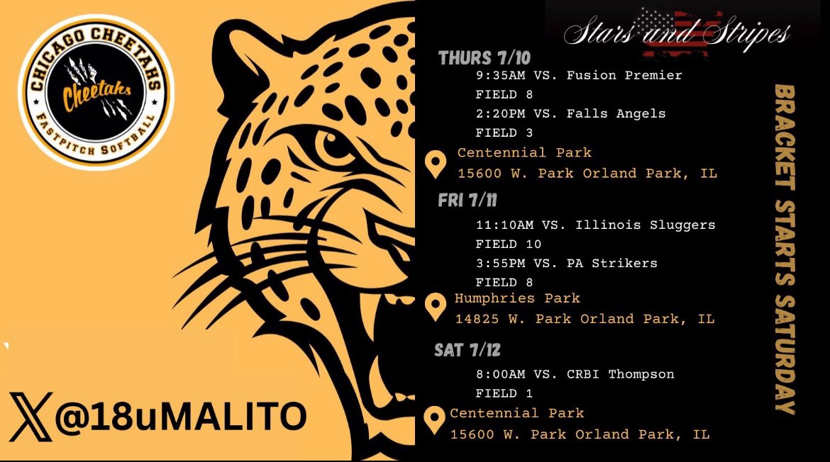 Bella Olszta (@bellaolszta2026) on Twitter photo Playing in Orland Park this weekend at the LP4U Stars and Stripes tournament!! <a href="/Softball_ONU/">Olivet Nazarene Softball</a> <a href="/BelmontSoftball/">Belmont Softball</a> <a href="/BallStateSB/">Ball State Softball</a> <a href="/CycloneSB/">Iowa State Softball</a> <a href="/IndStSoftball/">Indiana State Softball</a> <a href="/FSC_Softball/">FSC Softball</a> Playing in Orland Park this weekend at the LP4U Stars and Stripes tournament!! <a href="/Softball_ONU/">Olivet Nazarene Softball</a> <a href="/BelmontSoftball/">Belmont Softball</a> <a href="/BallStateSB/">Ball State Softball</a> <a href="/CycloneSB/">Iowa State Softball</a> <a href="/IndStSoftball/">Indiana State Softball</a> <a href="/FSC_Softball/">FSC Softball</a>