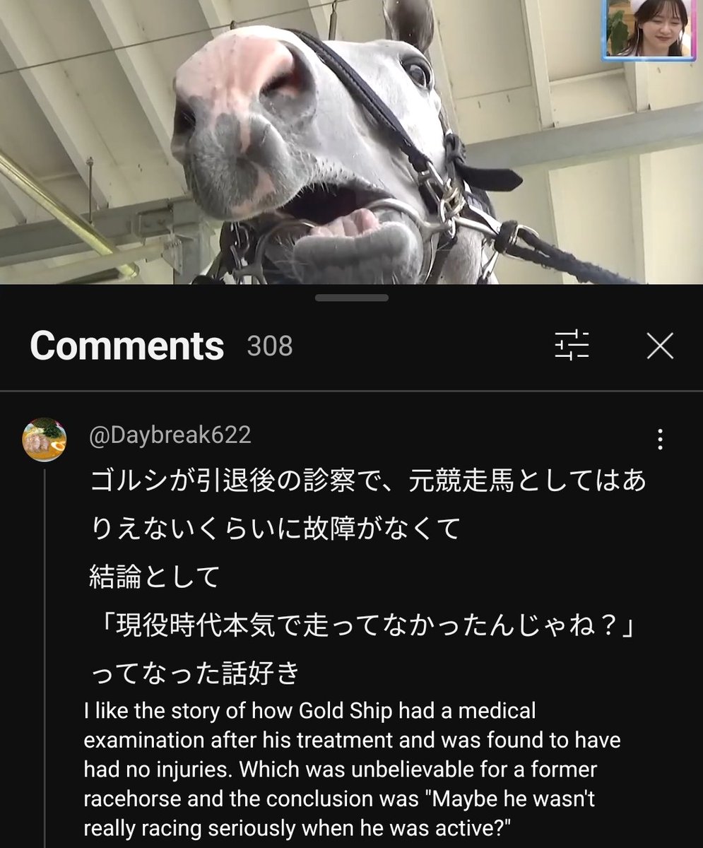 JPT_Struggles's tweet photo. Gold Ship lore https://t.co/7QqfApc4Ta