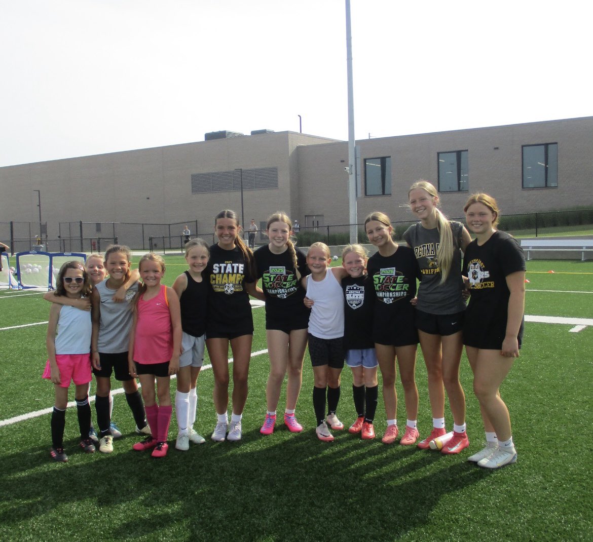 GE_GirlsSoccer's tweet image. We had an amazing 2025 youth camp!
94 participants in this year’s camp, a lot of talent was on display ⚽️
Huge thanks to all of our HS players! We have special people within the program, they show it on a daily basis.
Thank you to all of our future Griffins for coming!