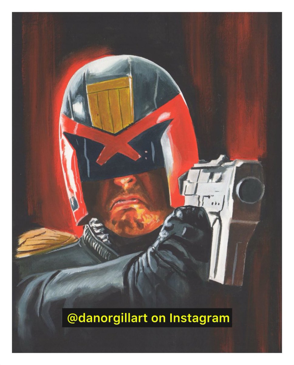 RetroGameNova's tweet image. Judge Dredd Fan Art by danorgillart on Instagram
I am the law
Please follow this artist for more awesome artwork
#judgedredd #dredd #judgedreddfanart #fanart #supportartistsoninstagram