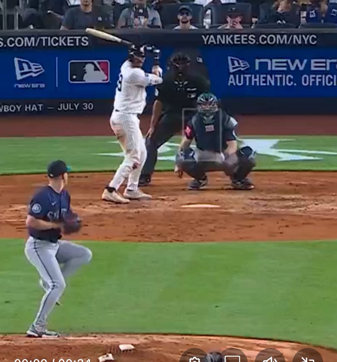 Austin Wells opened that stance up and he’s found success.  Much better setup.