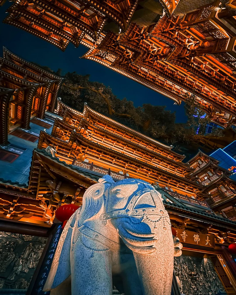 The Dafo Temple at night hits differently. 🌌✨ #Guangzhou #DafoTemple #GuangzhouNights
📸: IG @ gratiamikha