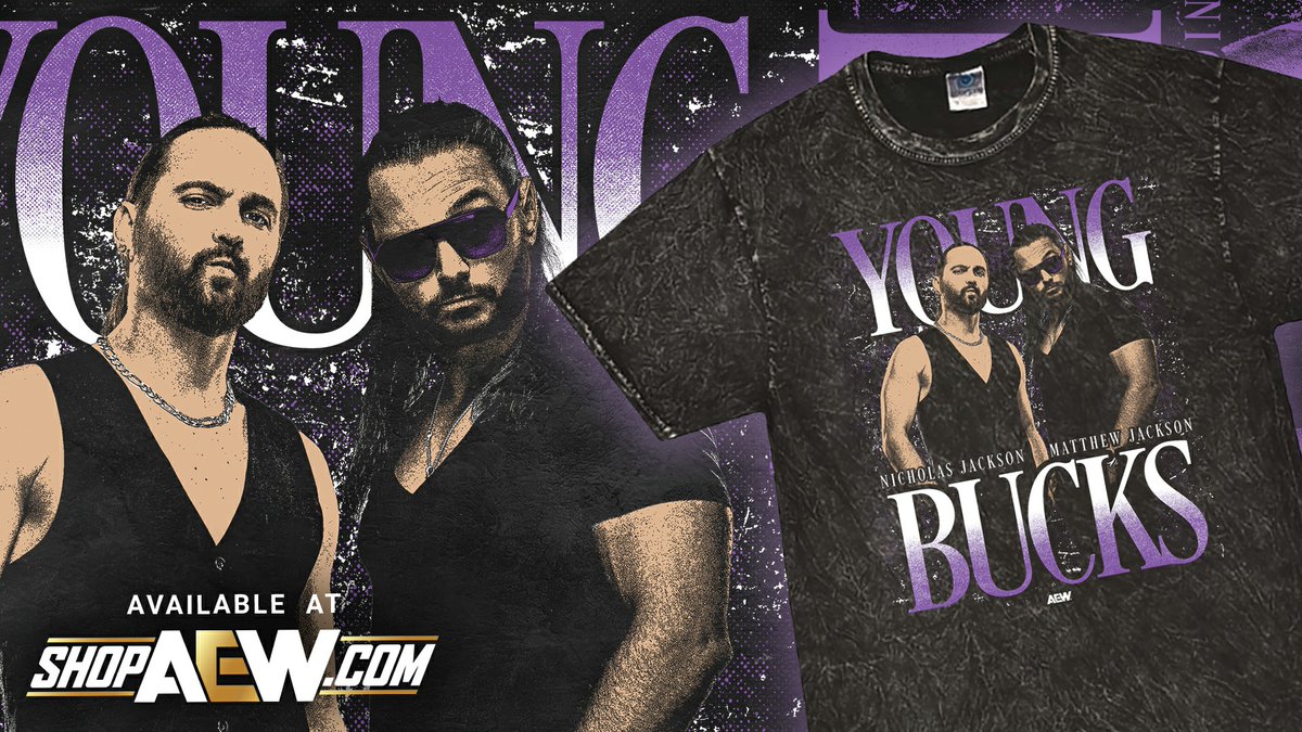 Happy ALL IN day!

Get this new @Youngbucks shirt right now on ShopAEW.com!