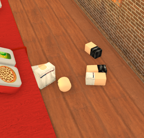 Ultra_Kaycal's tweet photo. LMAOO THE BROKEN RH UGC WINGS SPAWN HERE AND WILL AUTO KILL YOU IN PIZZA PLACE IM CRYYING https://t.co/n5ikVWBGRx