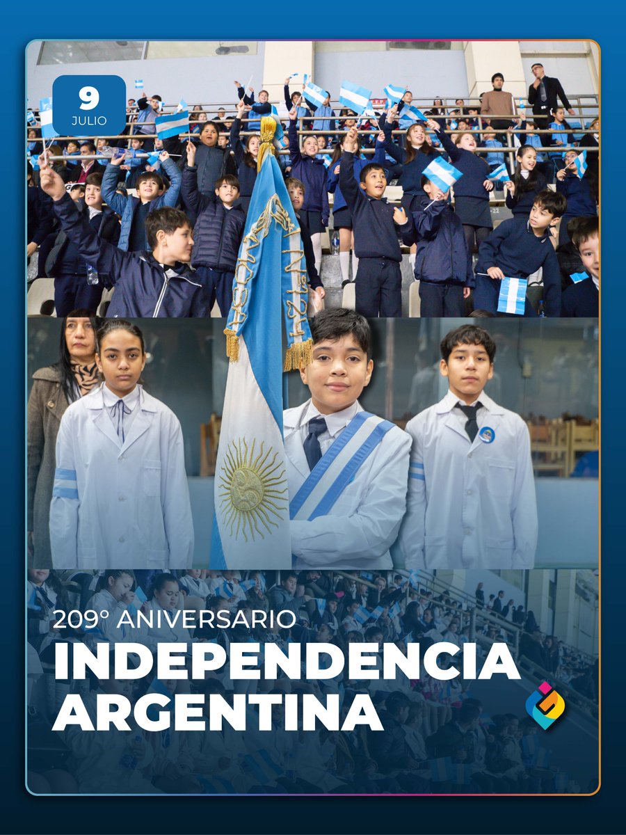 209° ANIVERSARIO DE LA INDEPENDENCIA ARGENTINA

El 9 de julio de 1816 nos declaramos como Nación libre e independiente de la monarquía española. La oligarquía porteña intentó entregarnos a otro imperio de turno, por eso los representantes de las provincias en el Congreso de