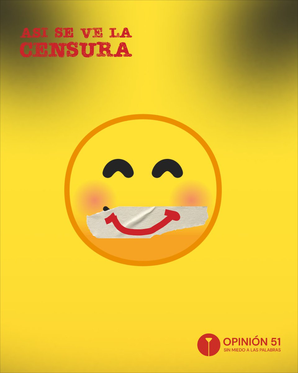 Por la libertad de expresión y contra el uso político de la censura.

Firma 🖋️ aquí  👇🏽👇🏽👇🏽

twibbonize.com/asisevelacensu…