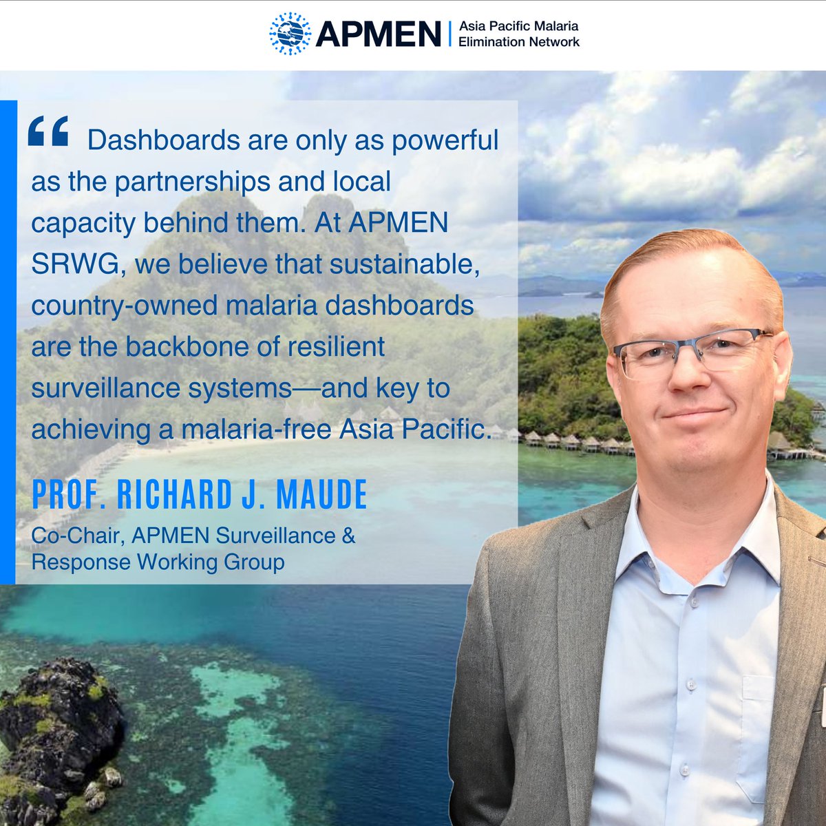 APMEN (@apmen) on Twitter photo A dashboard is only as powerful as the partnerships and local capacity behind it. Check out our latest blogpost to find out how #APMEN is supporting countries in strengthening regional and local malaria dashboard development efforts: 🔗tinyurl.com/APMENDB
<a href="/rjmaude/">Richard Maude</a> A dashboard is only as powerful as the partnerships and local capacity behind it. Check out our latest blogpost to find out how #APMEN is supporting countries in strengthening regional and local malaria dashboard development efforts: 🔗tinyurl.com/APMENDB
<a href="/rjmaude/">Richard Maude</a>
