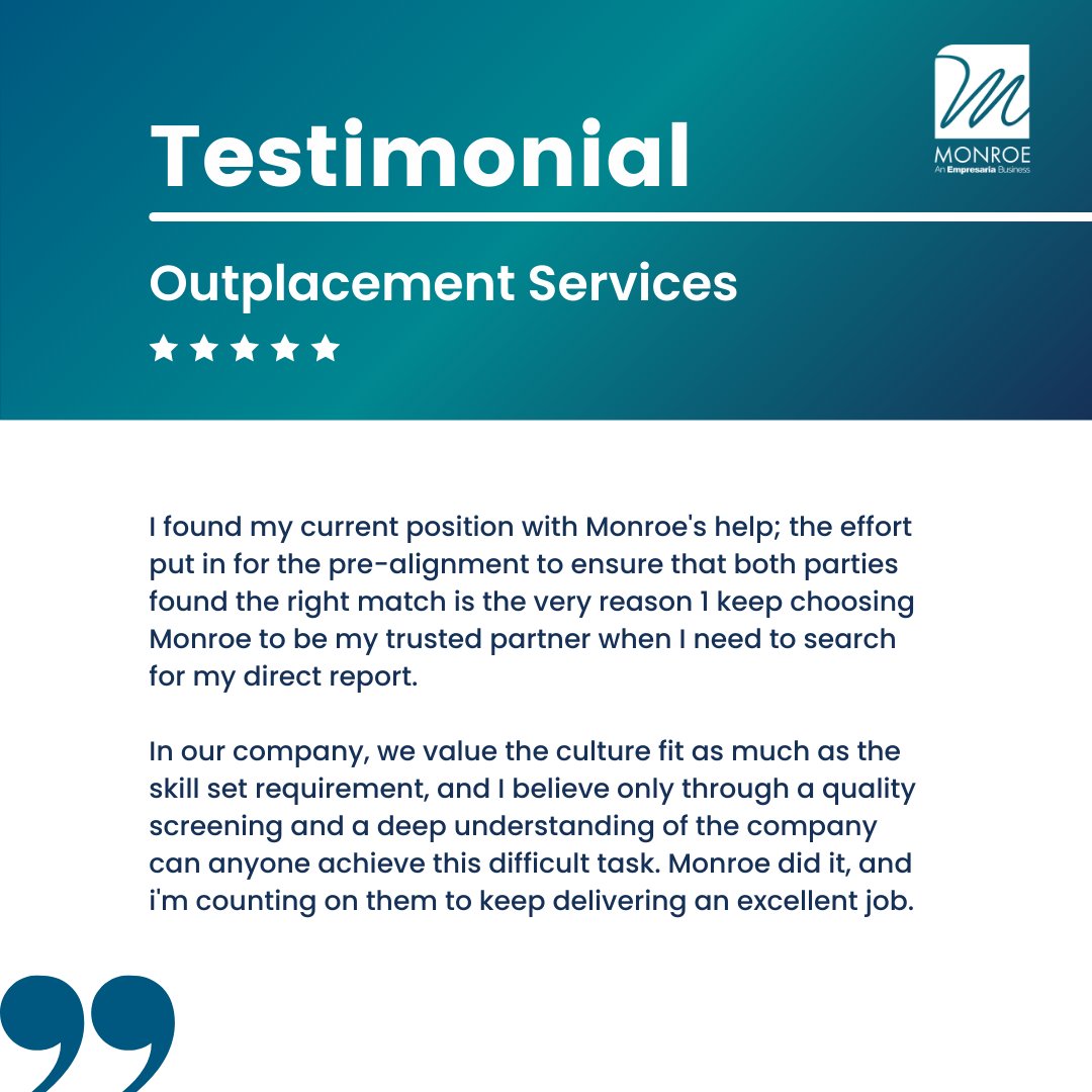 Monroe Consulting tweet media