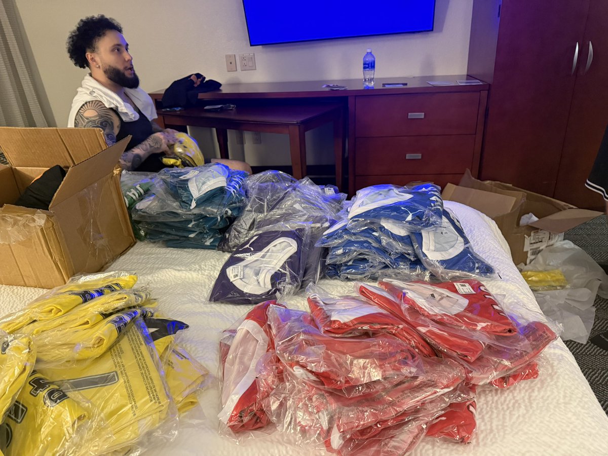 Late night uniform prep for JA48!!!